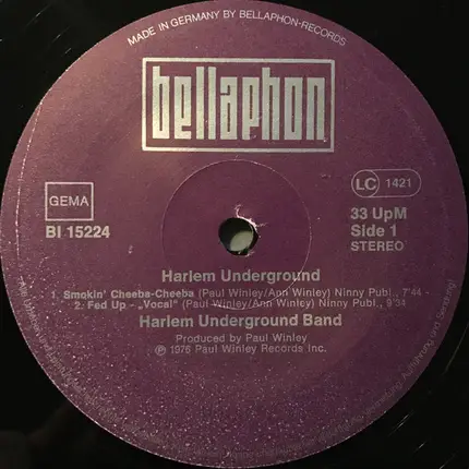 Harlem Underground Band Featuring George Benson - Harlem Underground