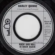 7inch Vinyl Single - Harley Quinne - Rock And Roll Is Back Again