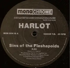 Harlot - Sins Of The Fleshapoids
