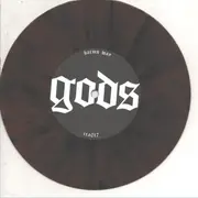 7inch Vinyl Single - Harms Way - No Gods No Masters - Bronze With Black Splatter