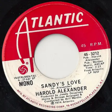Harold Alexander - Sandy's Love