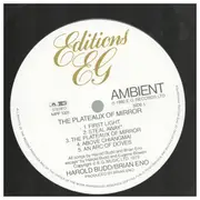 LP - Harold Budd & Brian Eno - Ambient 2: The Plateaux Of Mirror - OBI + INSERT