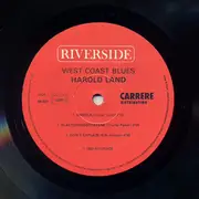 LP - Harold Land - West Coast Blues!