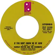 Harold Melvin - If You Don't Know Me By Now / Let Me Into Your World