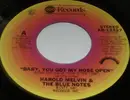 7inch Vinyl Single - Harold Melvin And The Blue Notes - Baby, You Got My Nose Open