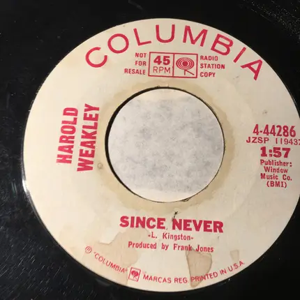 Harold Weakley - Got A Good Deal On A Car Today