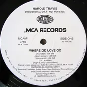 Harold Travis - Where Did Love Go