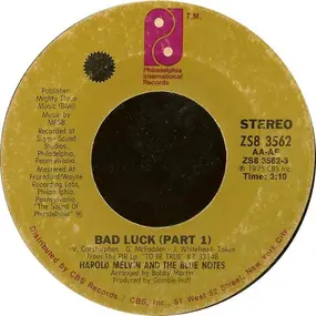 Harold Melvin - Bad Luck (Part 1 & 2)