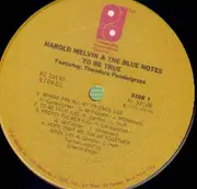 LP - Harold Melvin And The Blue Notes, Teddy Pendergrass - To Be True