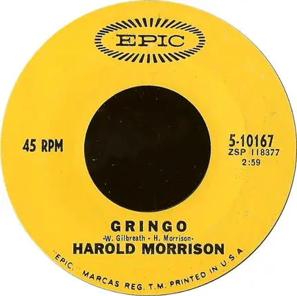 Harold Morrison - Gringo