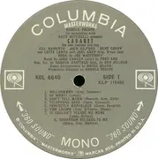 LP - Harold Prince (In Association With) Ruth Mitchell - Cabaret (Original Broadway Cast Recording)