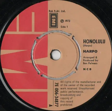 Harpo - Honolulu