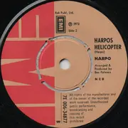 7inch Vinyl Single - Harpo - Honolulu - Company Sleeve