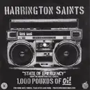 7inch Vinyl Single - Harrington Saints - State Of Emergency - Flexi-disc, Promo , Single sided, Picture Disc