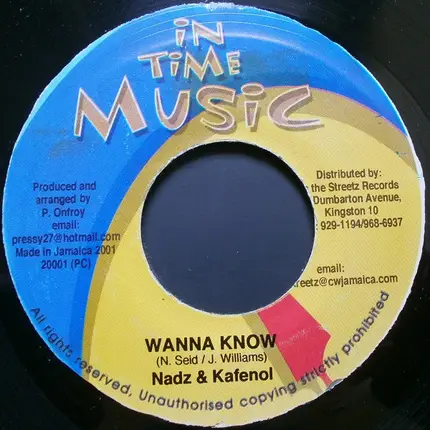Harry Toddler / Nadz & Kafinal - Wifey Money / Wanna Know