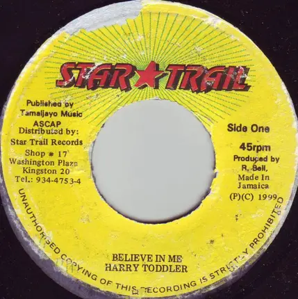 Harry Toddler - Believe In Me