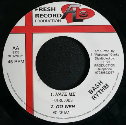 Harry Toddler / Futrulous - Badman Life / Hate Me