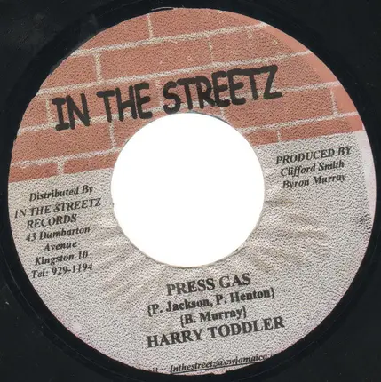 Harry Toddler - Press Gas