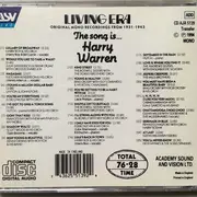 CD - Harry Warren - The Song Is...Harry Warren - Mono