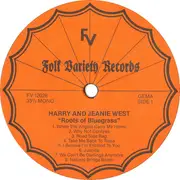 LP - Harry And Jeanie West - Roots Of Bluegrass - Mono