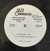LP - Harry Babasin - Inglewood Jam 6-16-52
