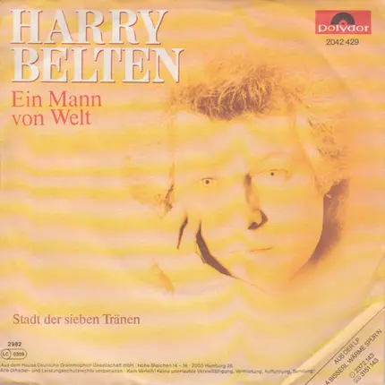 Harry Belten - Ein Mann Von Welt