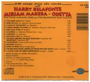 CD - Harry Belafonte  / Miriam Makeba - Odetta