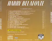 CD - Harry Belafonte - 16 Greatest Songs