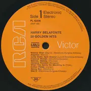 LP - Harry Belafonte - 20 Golden Hits