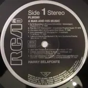 LP - Harry Belafonte - A Man And His Music