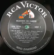 LP - Harry Belafonte - Belafonte On Campus - Mono
