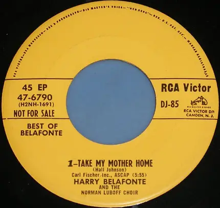 Harry Belafonte - Danny Boy