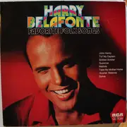 Double LP - Harry Belafonte - Favorite Folk Songs - Gatefold