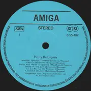 LP - Harry Belafonte - Harry Belafonte - Blue Label