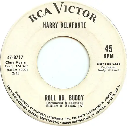 Harry Belafonte - Little Bit Of Rain