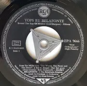 7inch Vinyl Single - Harry Belafonte - Tops By Belafonte - EP