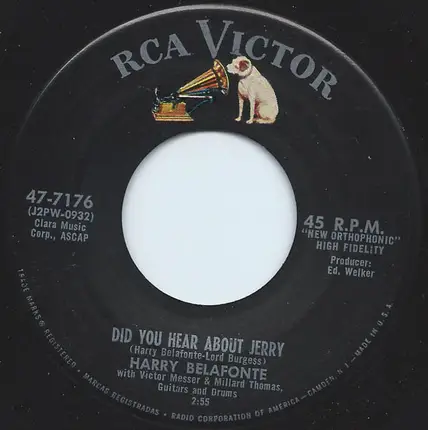 Harry Belafonte - The Marching Saints