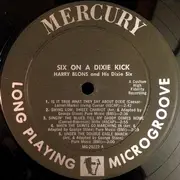 LP - Harry Blons And His Orchestra - 6 On A Dixie Kick