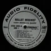 LP - Harry Breuer And His Quintet - Mallet Mischief - Gatefold