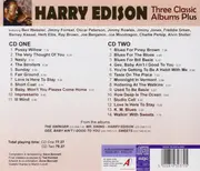 Double CD - Harry Edison - Three Classic Albums Plus