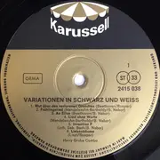 LP - Harry Grube Combo - Variationen In Schwarz Und Weiß