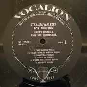 LP - Harry Horlick And His Orchestra - Strauss Waltzes For Dancing