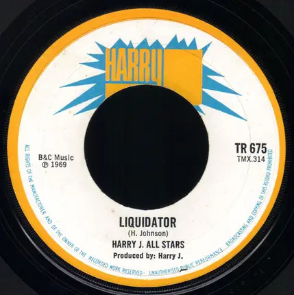 Harry J. All Stars / Glen And Dave - Liquidator / La La Always Stay