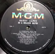 LP - Harry James - In A Relaxed Mood - Mono