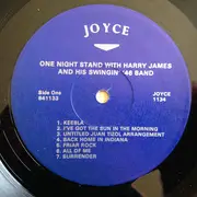 LP - Harry James - One Night Stand With Harry James And His Swingin' '46 Band