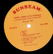 LP - Harry James And His Orchestra - 1940-41 - rare ltd.ed.
