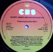 LP - Harry James And His Orchestra Featuring Buddy Rich - I Love Jazz - Mono