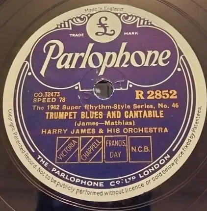 Harry James And His Orchestra - Concerto for Trumpet