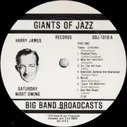 LP - Harry James Octet - Saturday Night Swing