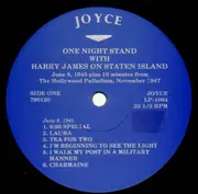 LP - Harry James - One Night Stand With Harry James On Staten Island